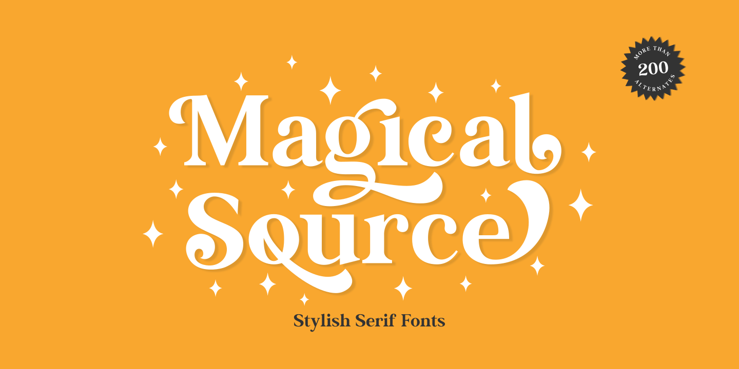 Шрифт Magical Source